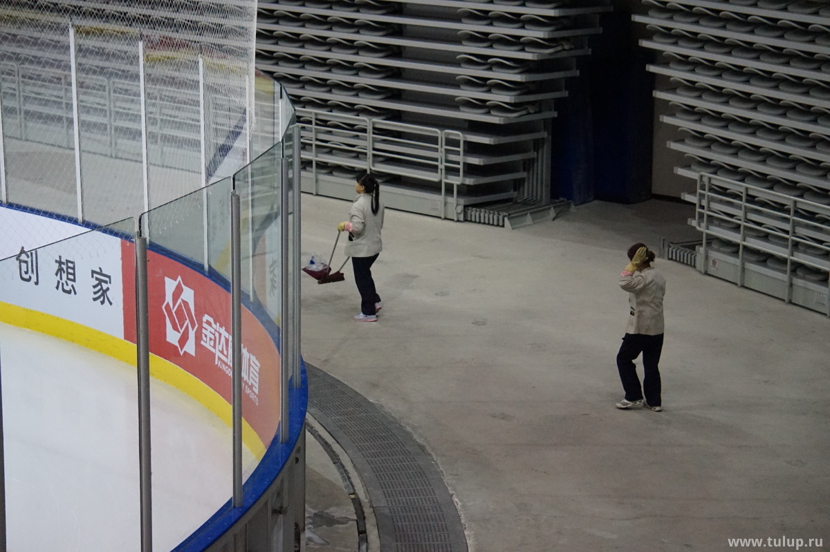 Интерьеры арены. Техническая минутка.